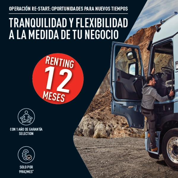 USED TRUCKS BY RENAULT TRUCKS INCORPORA SOLUCIONES A CORTO PLAZO