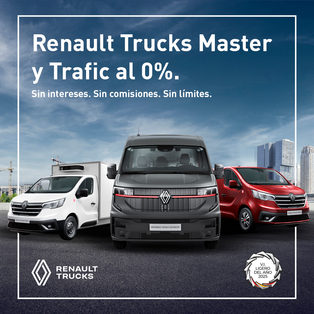 Renault Trucks relanza su exitosa campaña de financiación: Cero intereses, todo ventajas.